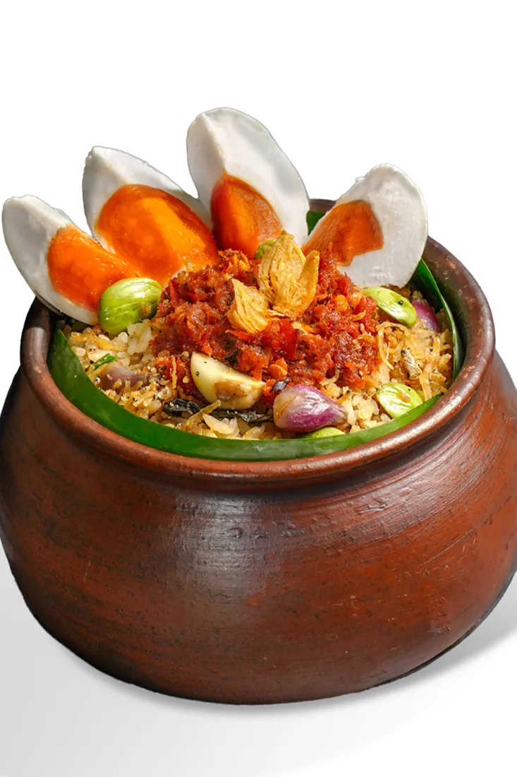 Nasi Kendil Liwet Ikan Asap